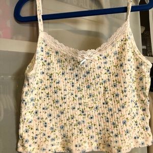 Brandy Melville Tops - Rare brandy Melville Skylar bow tank Brandy Melville Tops - Rare brandy Melville Skylar bow tank